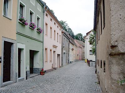 Straße "Unterm Schloß" in Bautzen