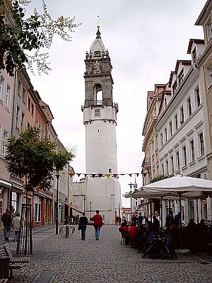 Der Reichenturm, der "Schiefe Turm von Bautzen"